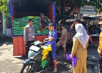 Jaga Stabilitas Pangan Disperdagin Majalengka Gelar Operasi Pasar Beras Murah