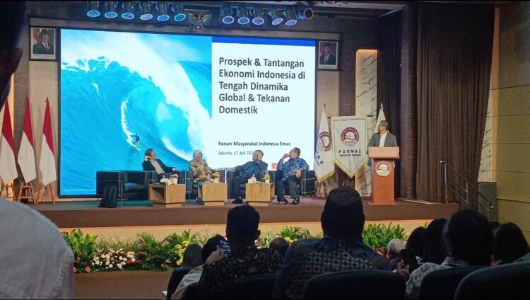 Forum Masyarakat Indonesia Emas (FORMAS) dan Yayasan Tarumanagara  Menggelar Diskusi Nasional “Menguji Ketahanan Ekonomi Indonesia di Tengah Turbulensi Global: Tahan Banting atau Rentan?”.
