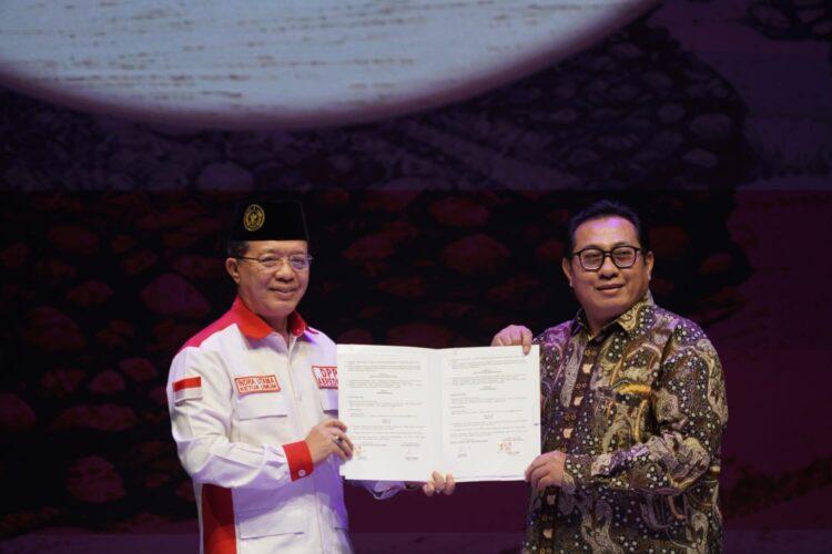 Hashim Djojohadikusumo dan Adhitya Yusma Perdana Resmi Lantik Srikandi Jaga Desa, Perkuat Peran Perempuan dalam Pembangunan Desa dan Kelurahan
