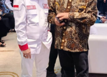 Hashim Djojohadikusumo Lantik Pengurus Srikandi Jaga Desa se-Indonesia, ABPEDNAS dan SMSI Kerja Sama Dukung Program Jaga Desa